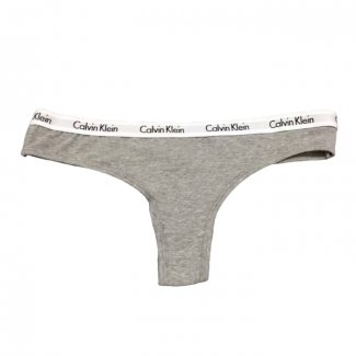 Calvin Klein Mujer Tanga Angosto Gris